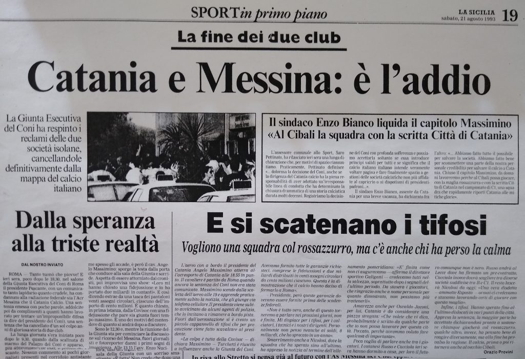 La Sicilia, 21.08.1993
